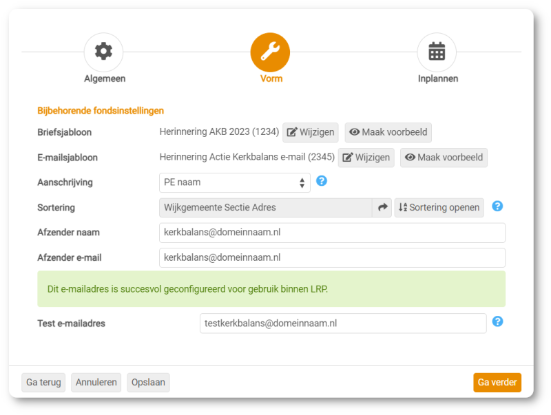 Fonds - deelnemers - nieuwe herinneringen - vorm