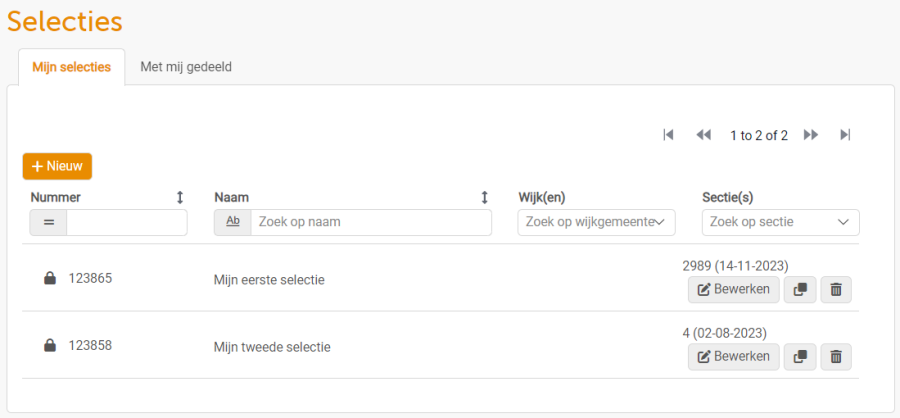 Startscherm